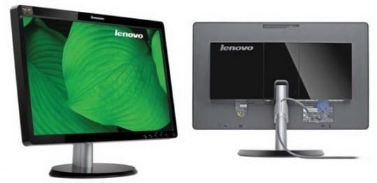 Lenovo-L2261-Wide-1080p-LCD-Monitor-Front-Back Lenovo-L2261-Wide-1080p-LCD-Monitor-Front-Back