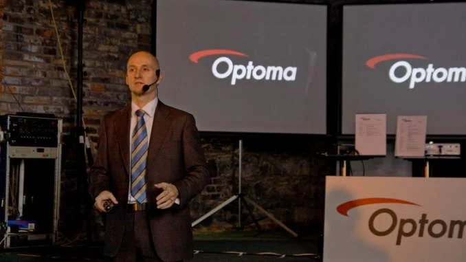 Tisková konference Optoma