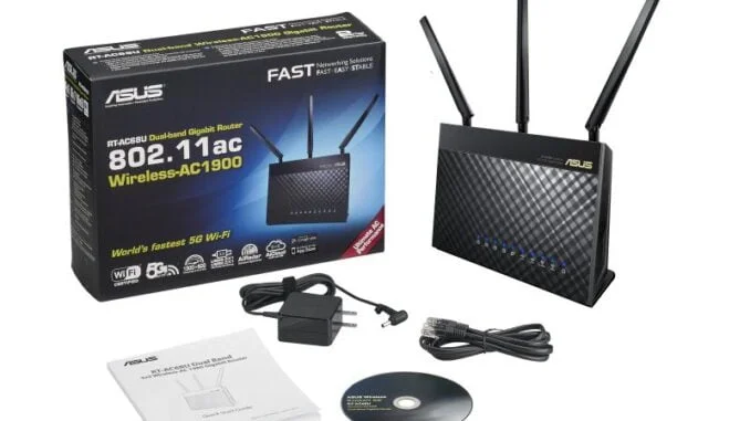 Dvoupásmový gigabitový Wi-Fi router Asus RT-AC68U Dvoupásmový gigabitový Wi-Fi router Asus RT-AC68U