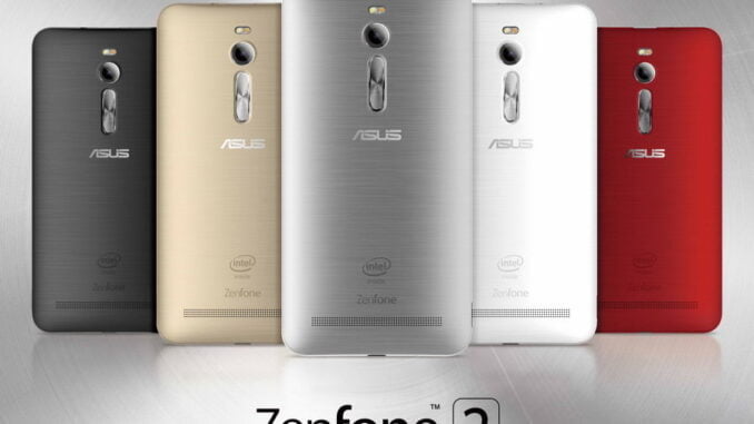 ASUS ZenFone 2 barevné varianty