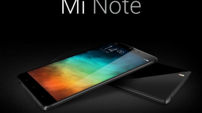 Xioami Mi Note