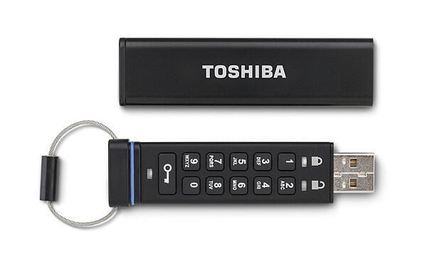 Toshiba šifrovaný USB disk