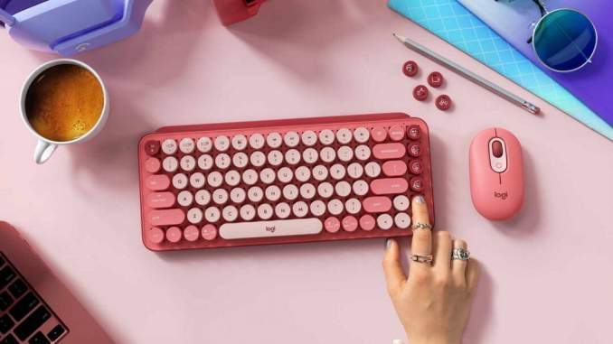 Logitech myš POP Mouse a klávesnice POP Keys