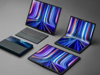 Asus Zenbook 17 OLED UX9702 notebook tablet s ohebným displejem
