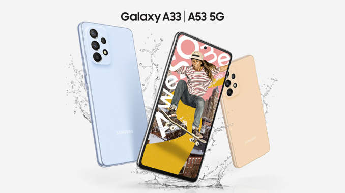Samsung-Galaxy-A33-A53 telefon smartphone Samsung Galaxy A33 A53