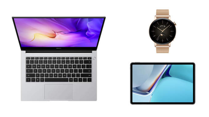 Huawei-produkty notebook, tablet a hodinky Huawei