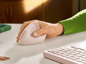 bezdrátová vertikální myš Logitech Lifch pro praváky i leváky