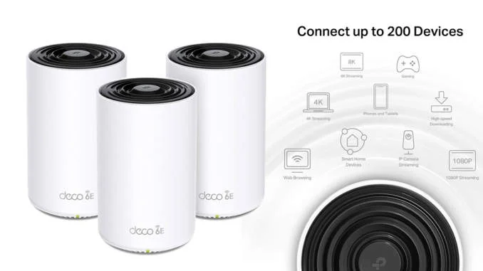 TP-Link Wi-Fi Mesh systém AXE5400 Deco XE75