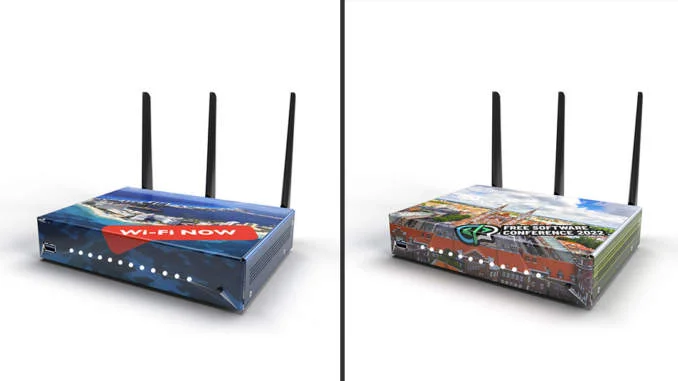 Turris-Madarsko-Mexiko Turris router a Turris Sentinel software na konferencích v Maďarsku a Mexiku