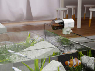 chytré akvarijní krmíto Tesla Smart Fish Feeder