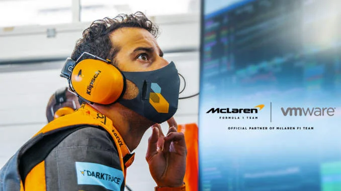 VMware McLaren Racing spolupráce Formule 1