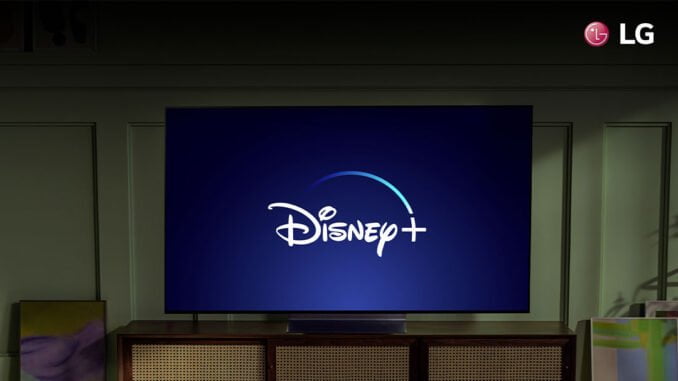 služba Disney+ v televizorech LG