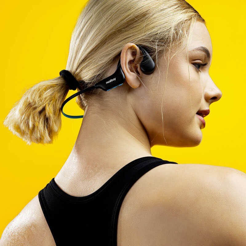 sportovní sluchátka Nicebo HIVE Bones 3 s vlastní 16GB pamětí