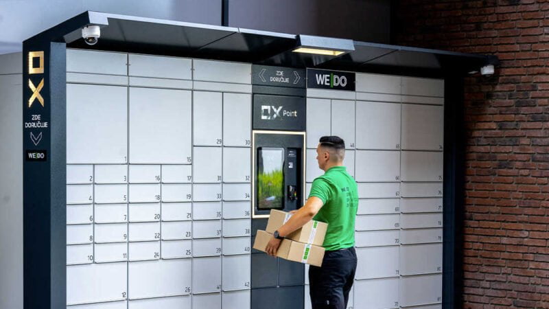OX Point do sítě výdejních boxů integruje dopravce WE|DO