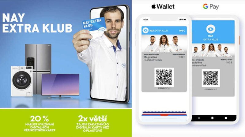 karta věrnostní klub NAY NG Retail