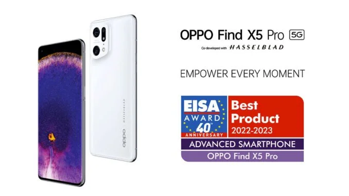 OPPO_FX5P_EISA_award001 telefon OPPO Find X5 Pro EISA AWARD