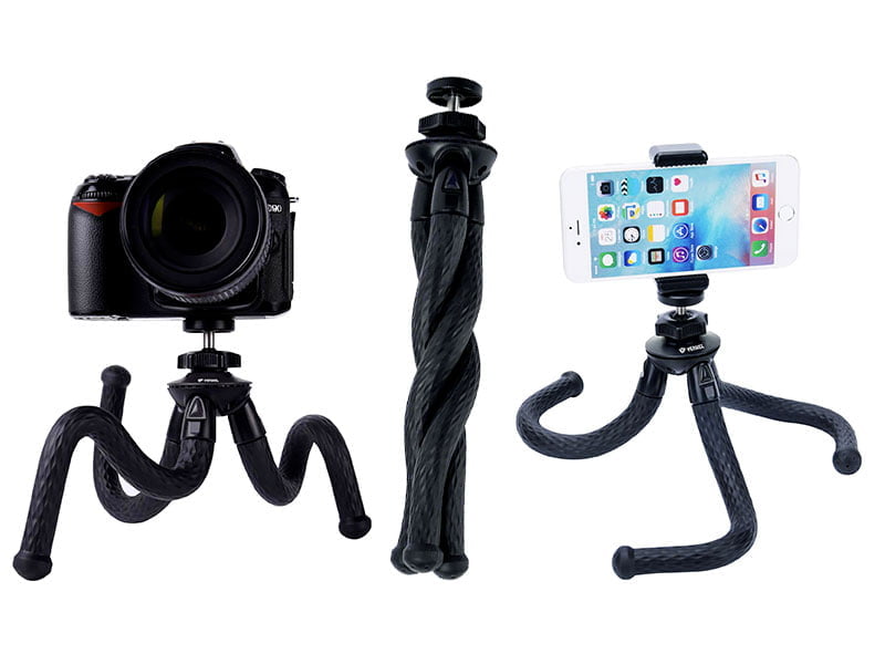 Flexibilní stativ 3v1 Yenkee YSM 301BK