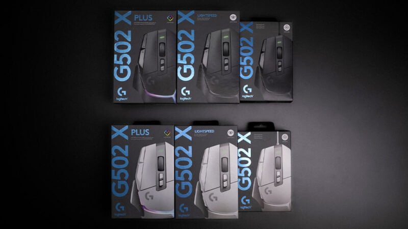 herní myš Logitech G502 X