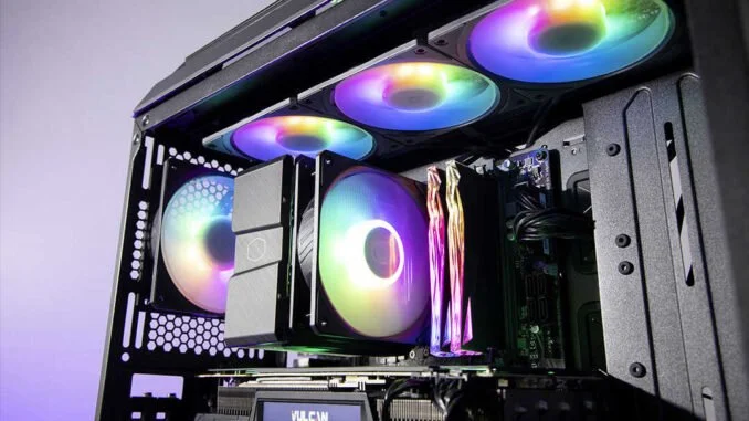 výkonný PC ventilátor Mobius 120P ARGB