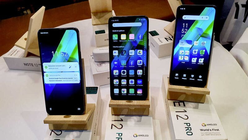 telefon Infinix Note 12 PRO cena v akci