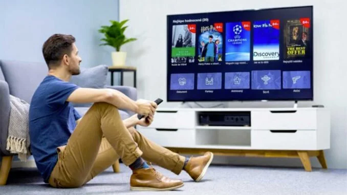 Sledování Telly TV na dovolené