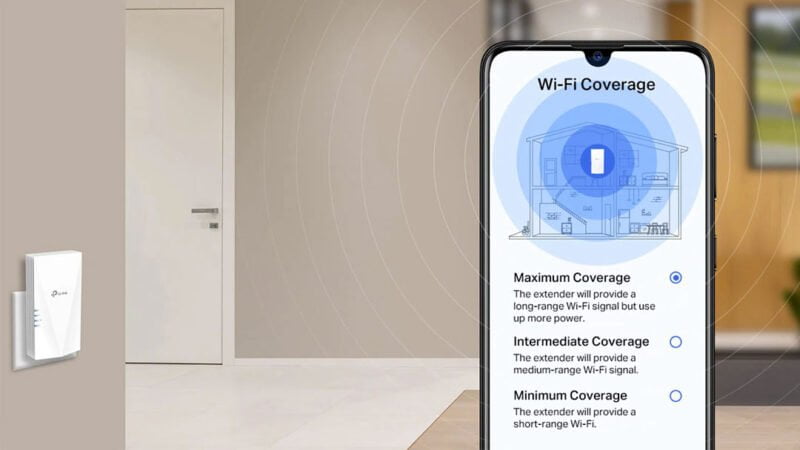 AX3000 Mesh opakovače pásma (range extendery) RE700X a RE705X