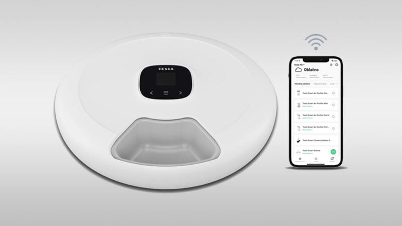 chytré krmítko Tesla Smart Feeder Nutri Spin