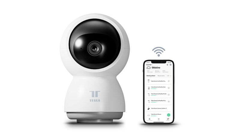 bezpečnostní kamera s otočným objektivem Tesla Smart Camera 360 (2022)