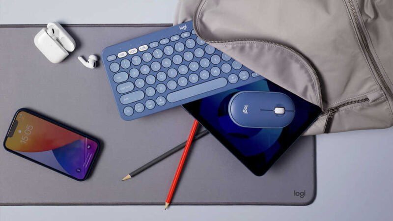 Bluetooth® klávesnice pro více zařízení K380 for Mac (Blueberry)