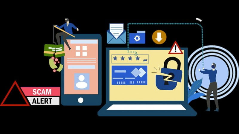 ilustrace scam pixabay