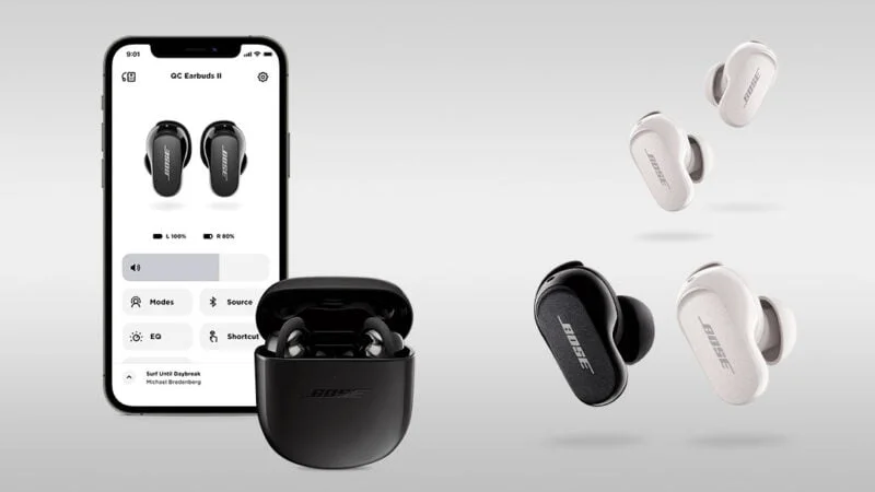 bezdrátová sluchátka Bose QuietComfort Earbuds II