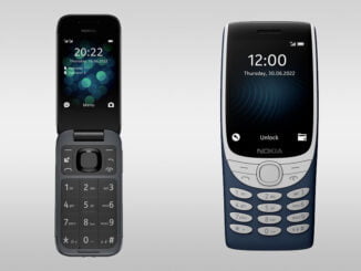 tlačítkové telefony Nokia 2660 Flip a Nokia 8210 4G