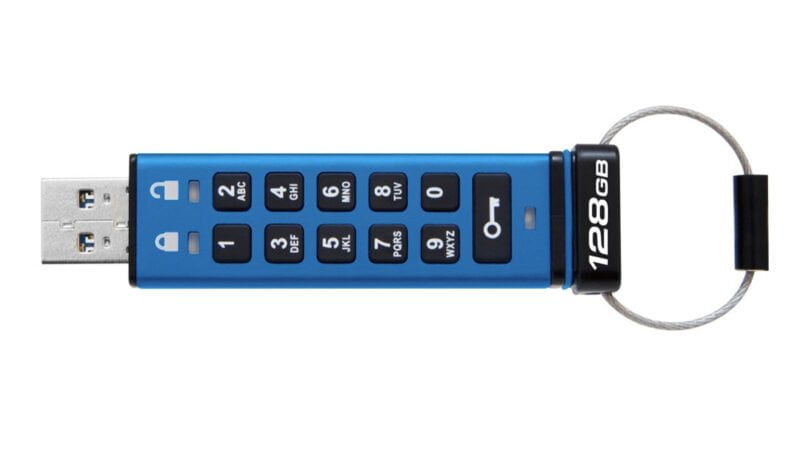 zabezpečený usb disk s klávesnicí Kingston IronKey Keypad 200