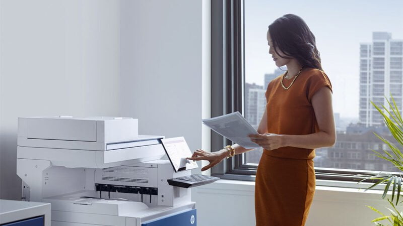 multifunkční zařízení MFP HP LaserJet Managed E700