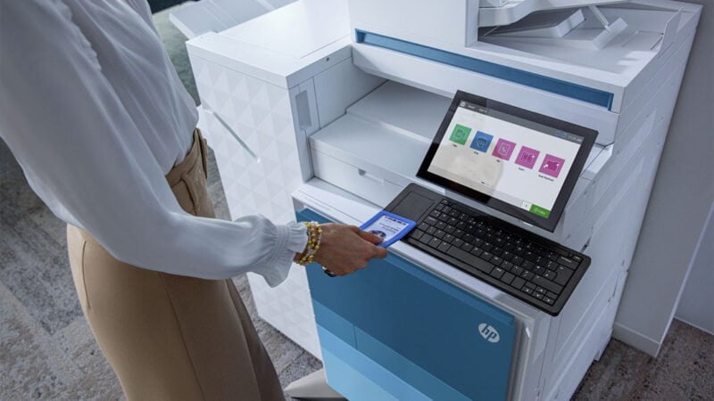 multifunkční zařízení MFP HP LaserJet Managed E800