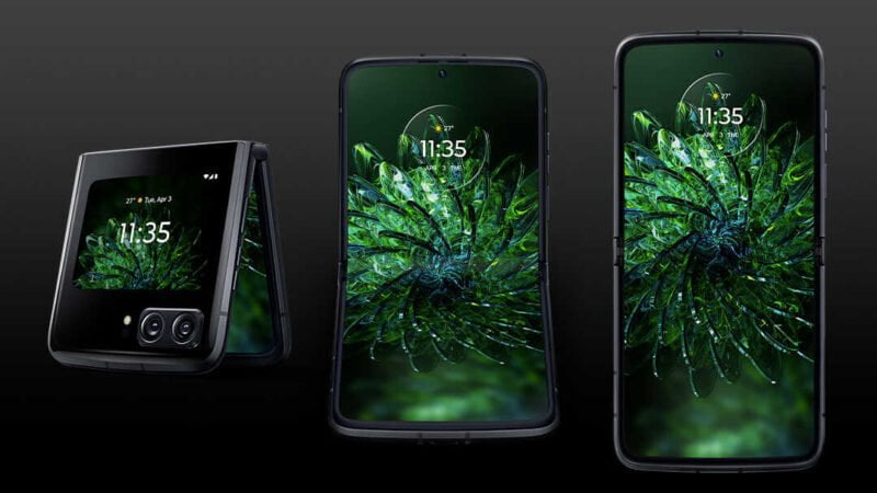 chytrý skládací telefon s ohebným displejem motorola razr 2022 cena