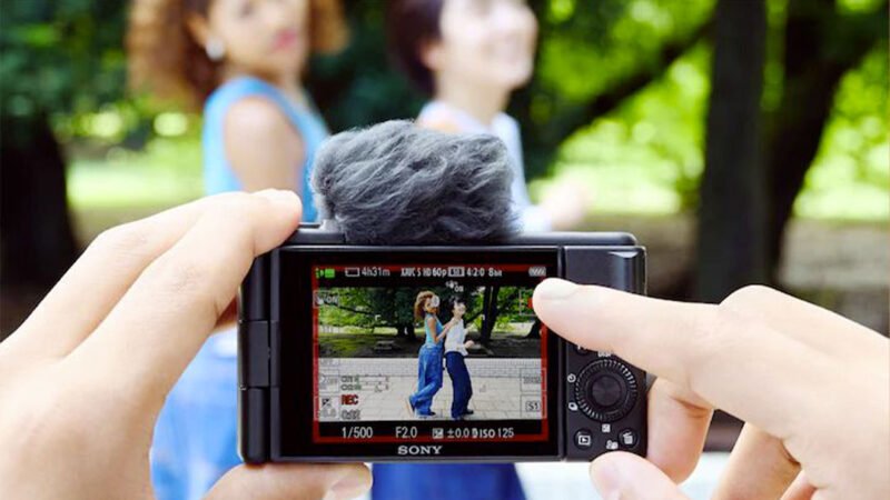 vlogovací fotoaparát Sony ZV 1F cena