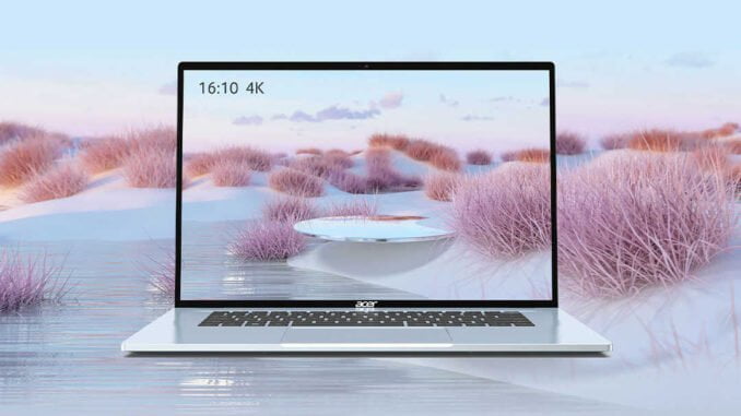 16" notebook Acer Swift Edge s OLED displejem cena