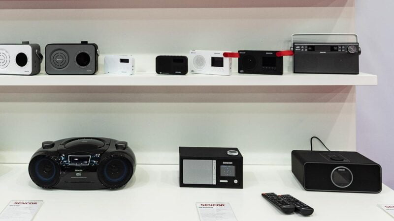 Sencor DAB+ zařízení na výstavě FastDay 2022