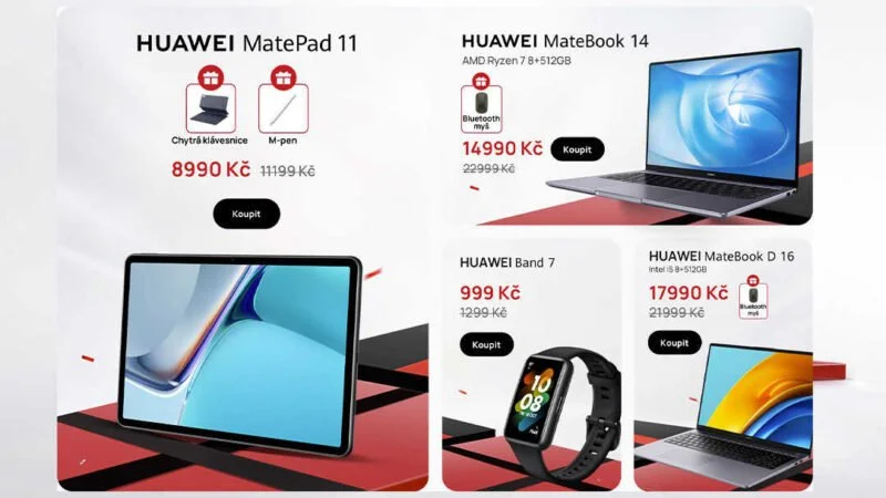 Huawei Black Friday 2022 sleva cena v akci