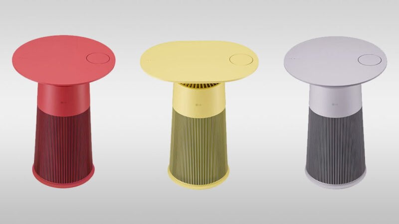 čistička vzduchu LG PuriCare Objet Collection Aero Furniture