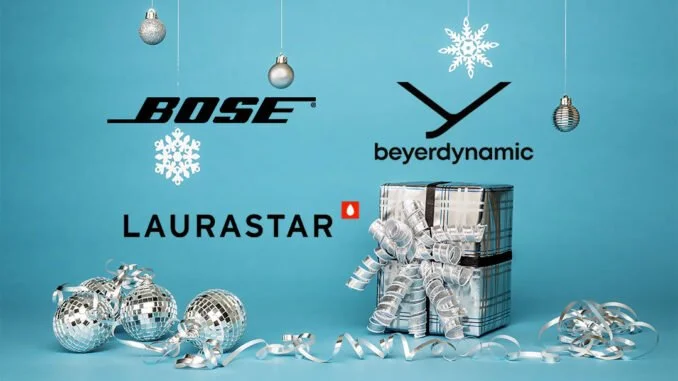 Vánoční tipy na dárky Bose beyerdynamic Laurastar