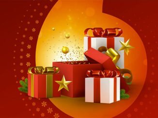 Vodafone Vánoce 2022 nabídka přepdplacené karty datové služby