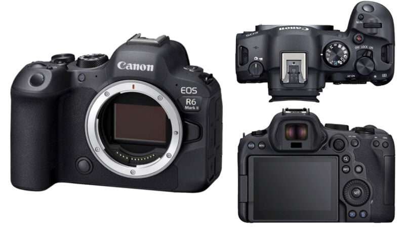 fotoaparát nejrychlejší bezzrcadlovka Canon EOS R6 Mark II cena