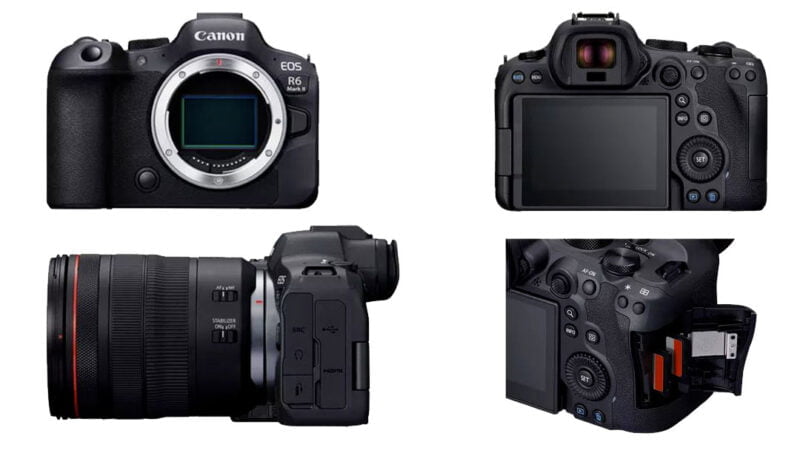 fotoaparát nejrychlejší bezzrcadlovka Canon EOS R6 Mark II cena