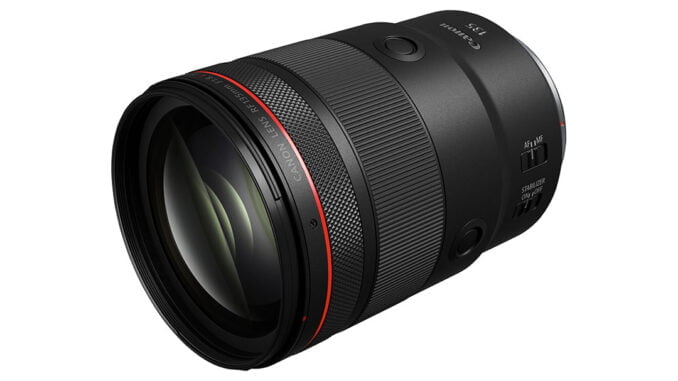portrétní teleobjektiv Canon RF 135 mm F1,8L IS USM cena