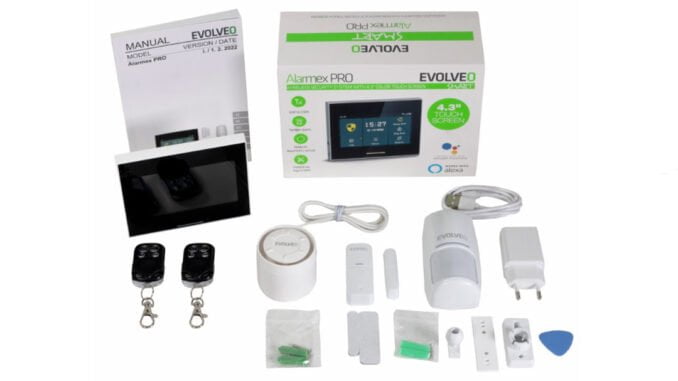 evolveo-alarm-001 bezdrátový zabezpečovací systém Evolveo Alarmex Pro cena