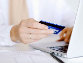 digitální platby kreditní karty ilustrace