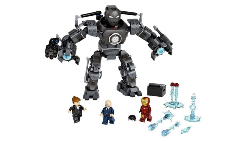 stavebnicí LEGO Marvel Iron Man: Masakr Iron Monger cena