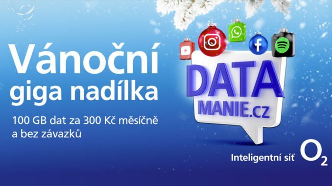 o2_datamanie O2 datamánie datová karta cena